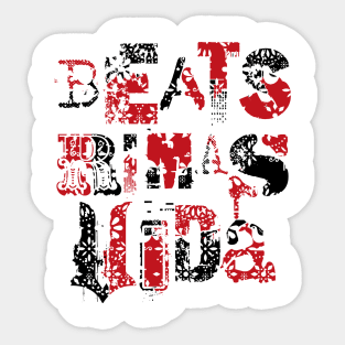 BEATS RIMAS VIDA 06 Sticker